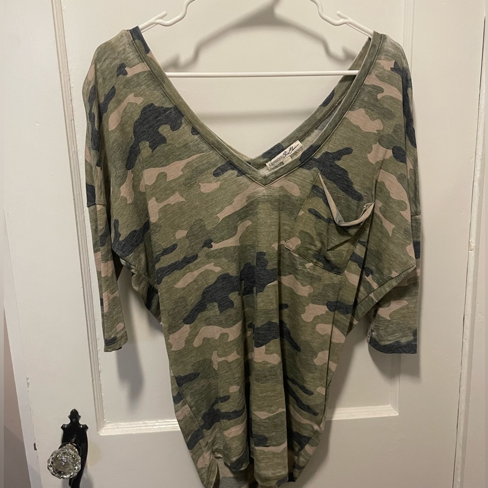 Medium Camo Quarter Sleeve